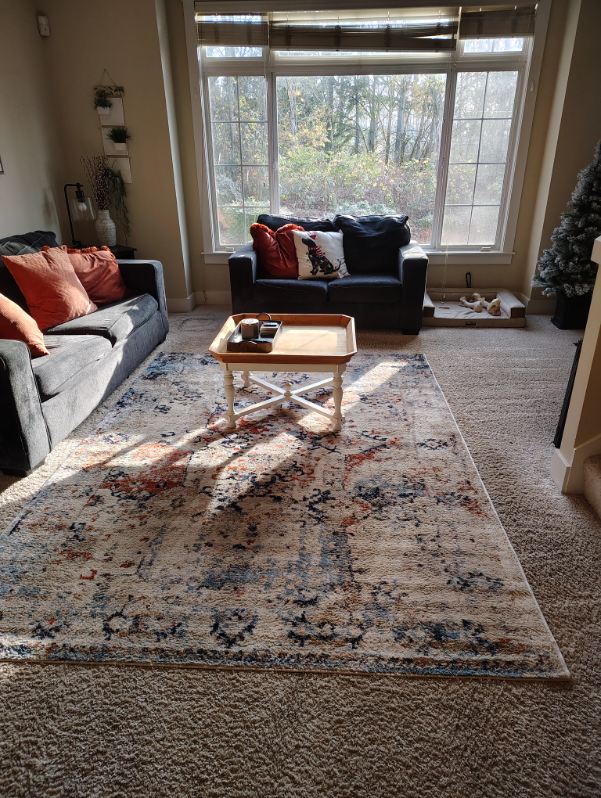 A nice clean living room to help illustrate Spring Cleaning vs deep cleaning